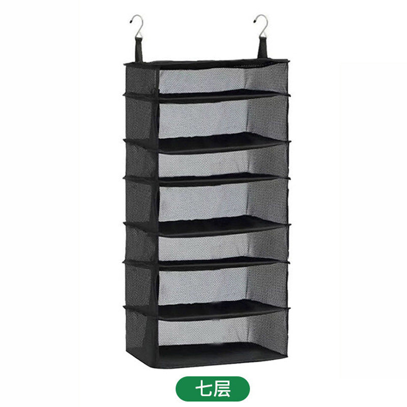 Outdoor Travel Storage Bag - Three-Layer Hanging Organizer