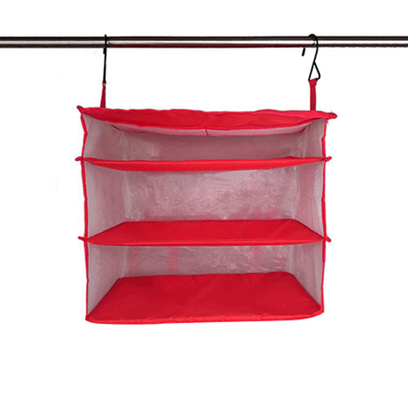 Outdoor Travel Storage Bag - Three-Layer Hanging Organizer